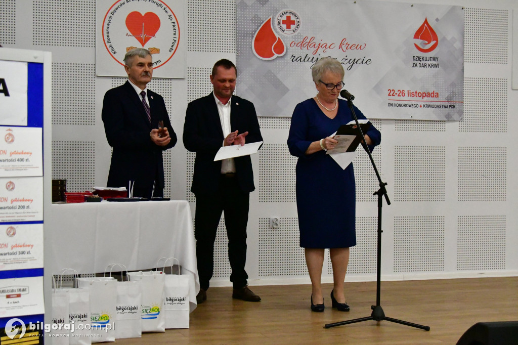 Regionalne spotkanie krwiodawców. Były wyróżnienia, medale i podziękowania