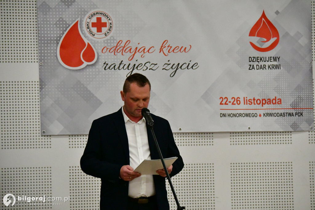 Regionalne spotkanie krwiodawców. Były wyróżnienia, medale i podziękowania
