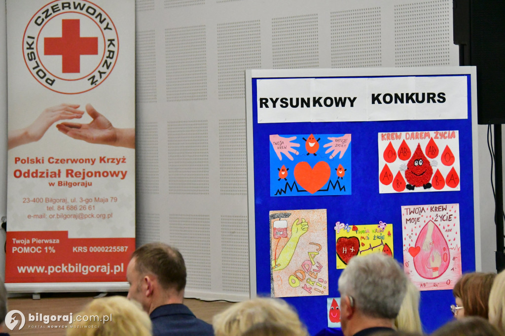Regionalne spotkanie krwiodawców. Były wyróżnienia, medale i podziękowania