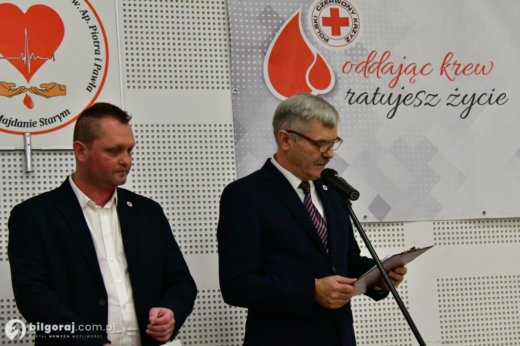 Regionalne spotkanie krwiodawców. Były wyróżnienia, medale i podziękowania
