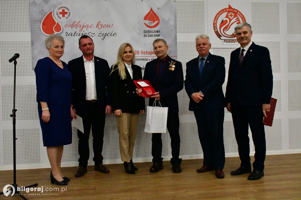 Regionalne spotkanie krwiodawców. Były wyróżnienia, medale i podziękowania