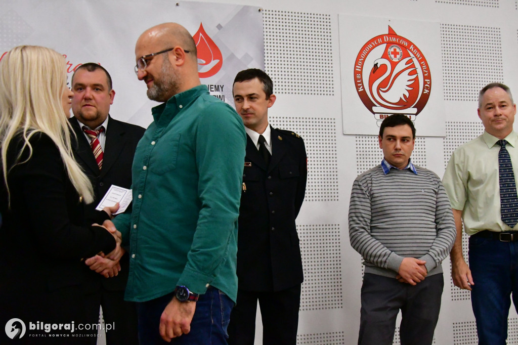 Regionalne spotkanie krwiodawców. Były wyróżnienia, medale i podziękowania