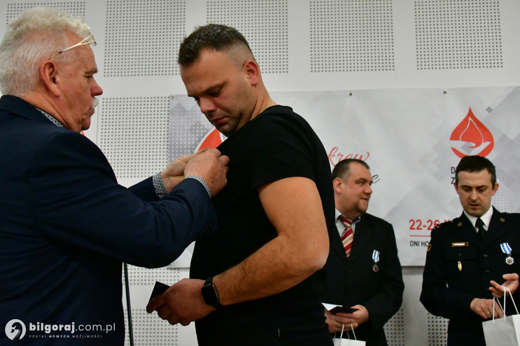 Regionalne spotkanie krwiodawców. Były wyróżnienia, medale i podziękowania