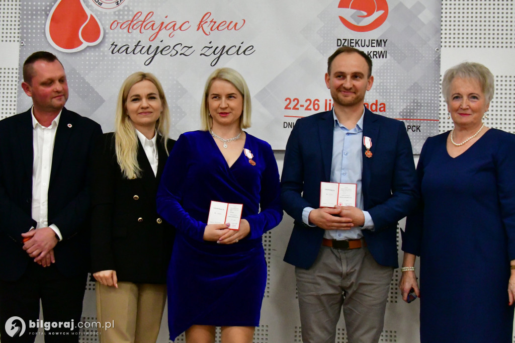 Regionalne spotkanie krwiodawców. Były wyróżnienia, medale i podziękowania