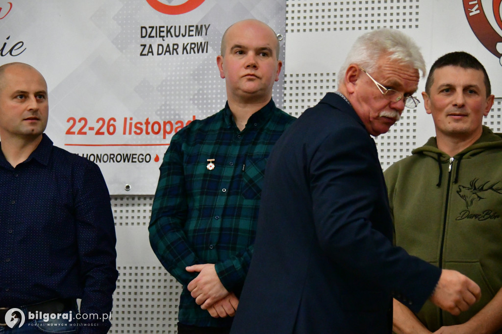 Regionalne spotkanie krwiodawców. Były wyróżnienia, medale i podziękowania