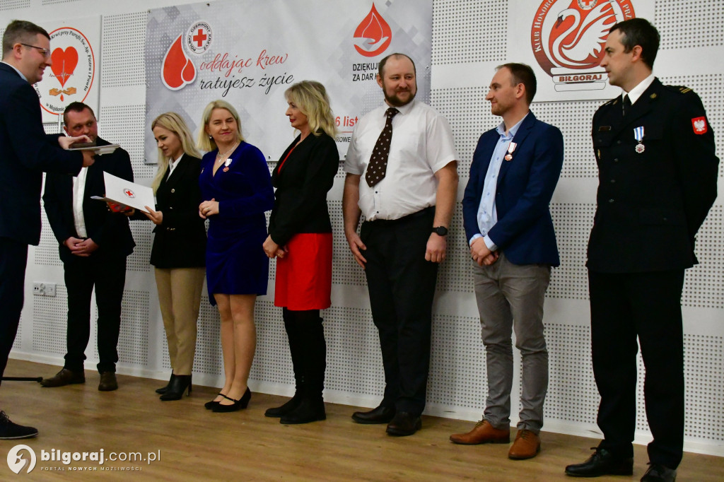 Regionalne spotkanie krwiodawców. Były wyróżnienia, medale i podziękowania