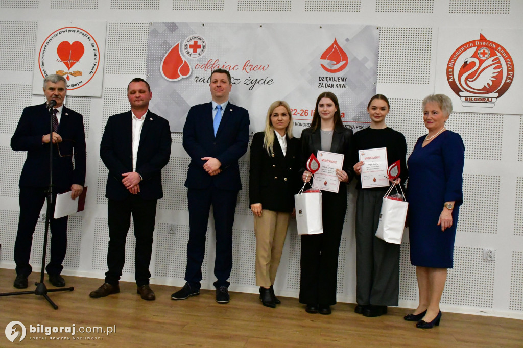 Regionalne spotkanie krwiodawców. Były wyróżnienia, medale i podziękowania