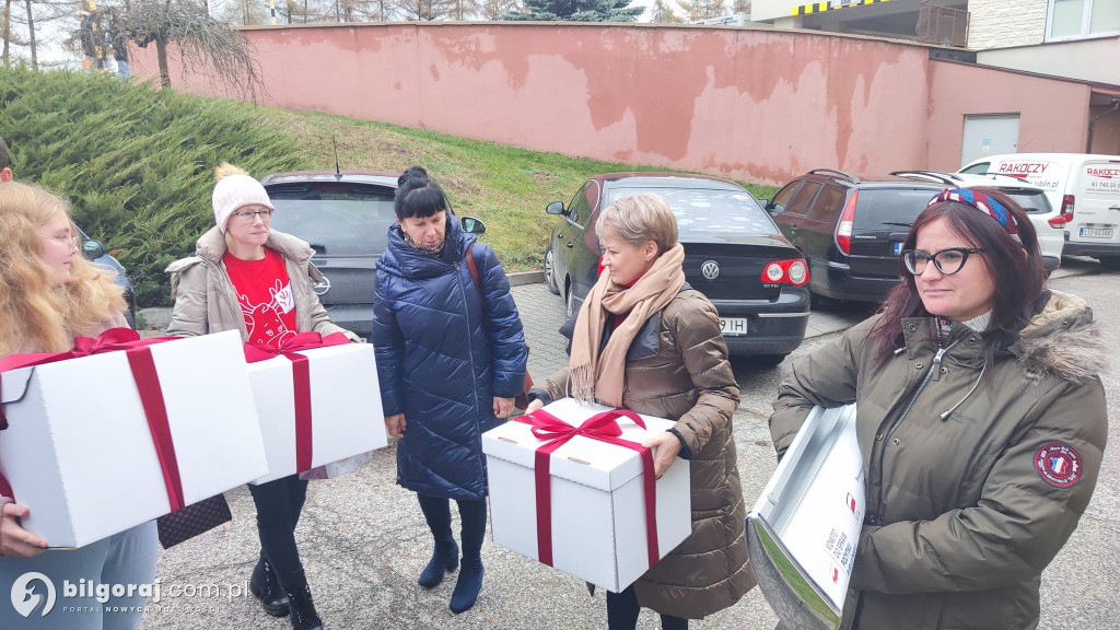 Zabawki z powiatu biłgorajskiego trafiły do lubelskiego szpitala