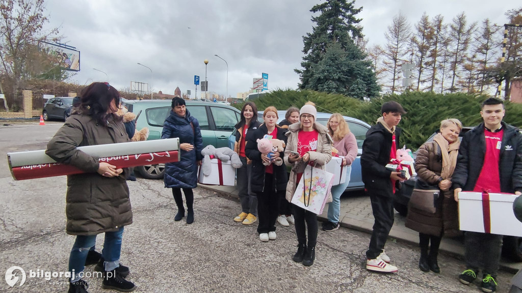 Zabawki z powiatu biłgorajskiego trafiły do lubelskiego szpitala