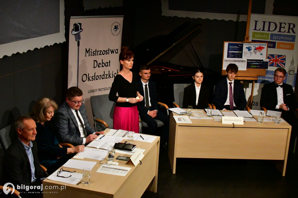 Finał VII MIstrzostw Debat Oksfordzkich w Biłgoraju