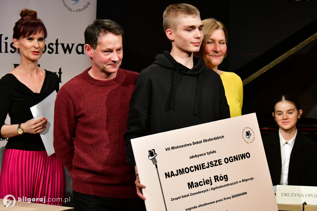 Finał VII MIstrzostw Debat Oksfordzkich w Biłgoraju