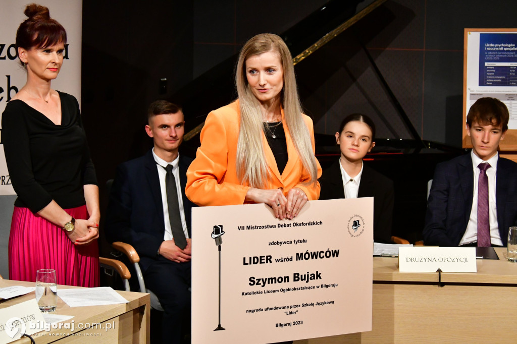 Finał VII MIstrzostw Debat Oksfordzkich w Biłgoraju