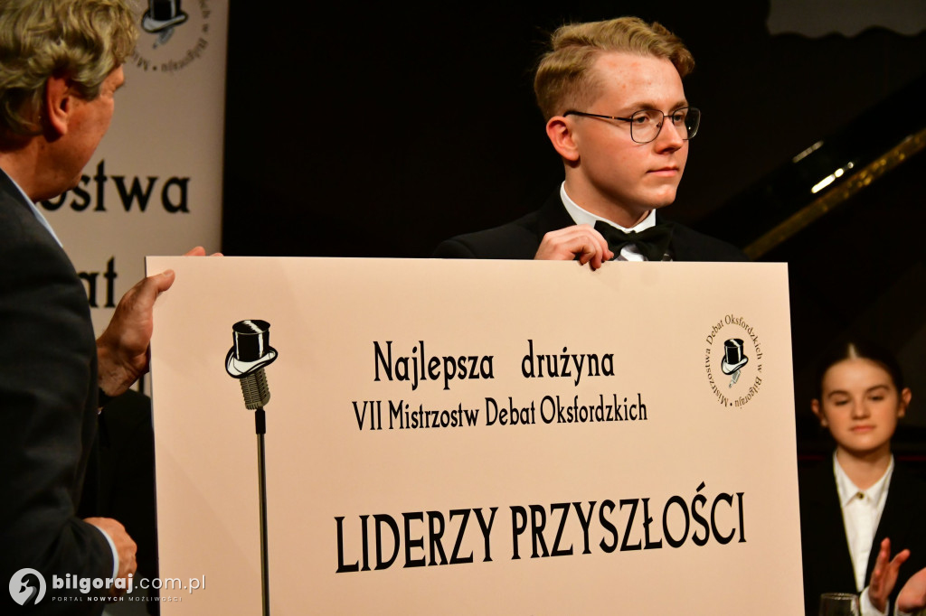 Finał VII MIstrzostw Debat Oksfordzkich w Biłgoraju
