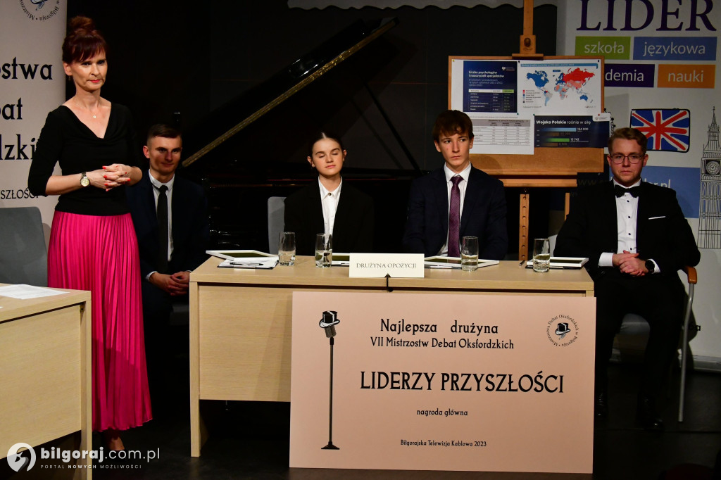 Finał VII MIstrzostw Debat Oksfordzkich w Biłgoraju
