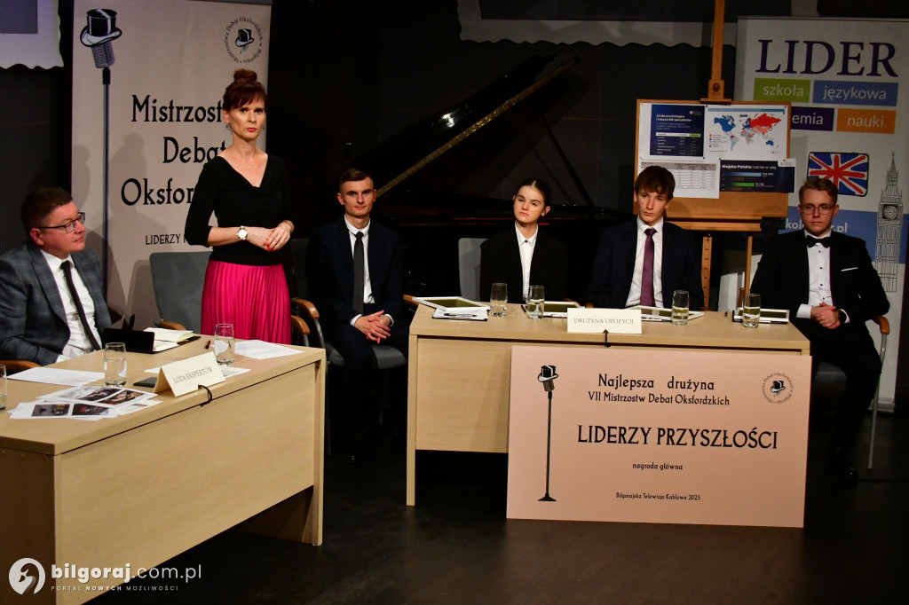 Finał VII MIstrzostw Debat Oksfordzkich w Biłgoraju