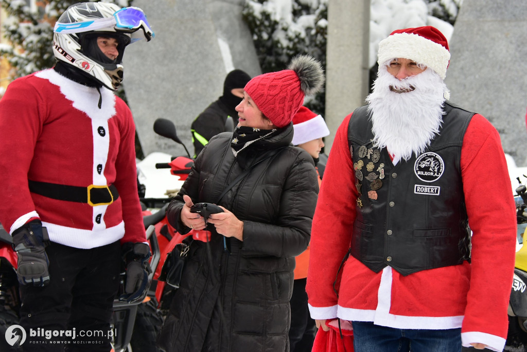 Motomikołaje nie zawiedli. Prezenty trafiły do dzieci