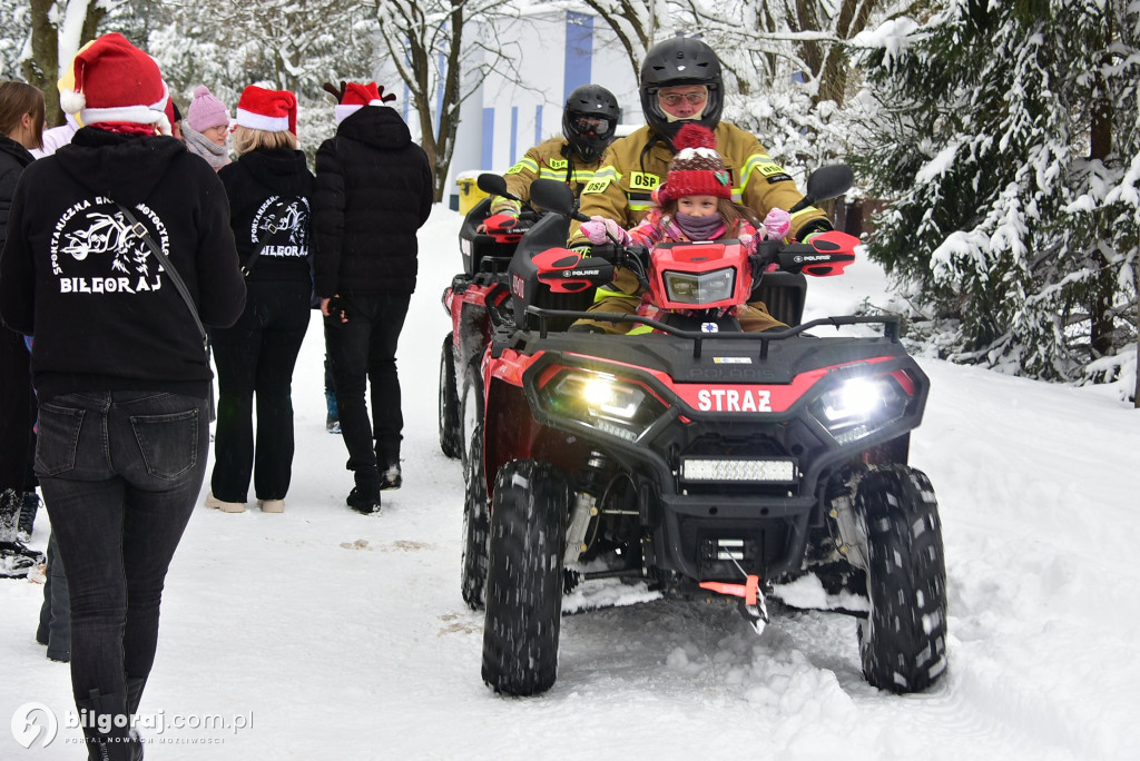 Motomikołaje nie zawiedli. Prezenty trafiły do dzieci