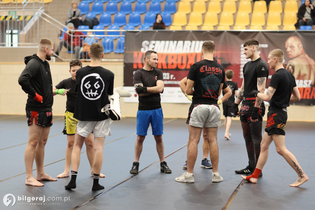 Seminarium kickboxingu w Biłgoraju
