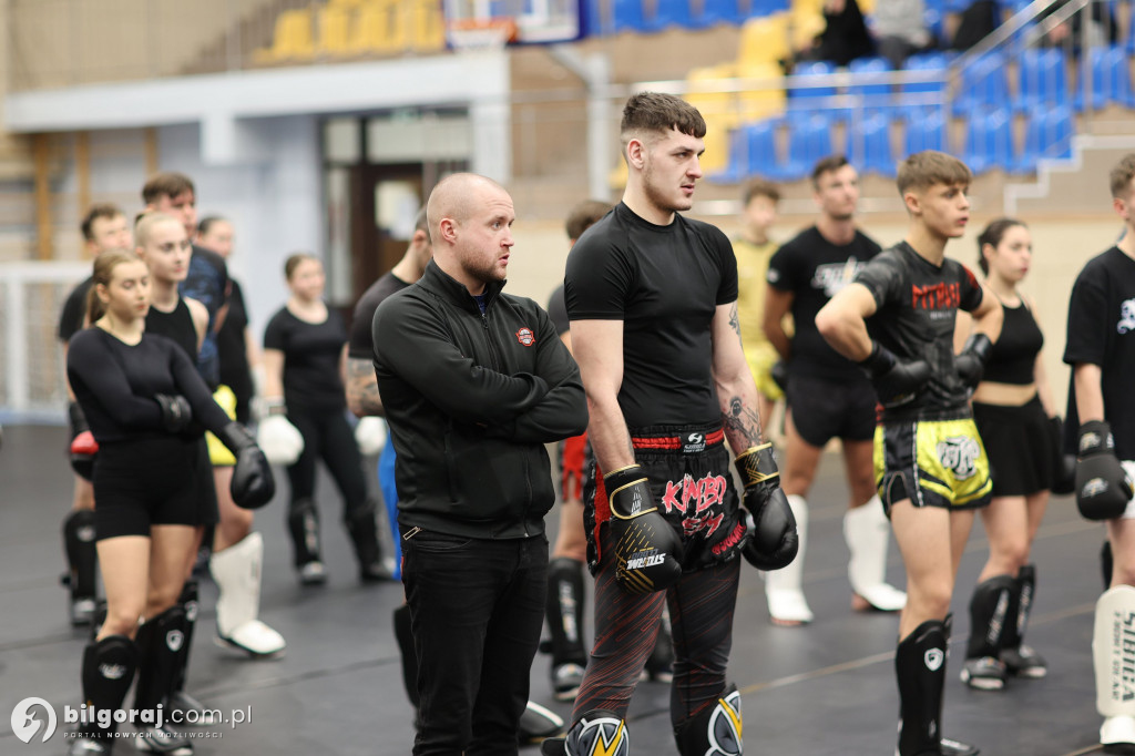 Seminarium kickboxingu w Biłgoraju