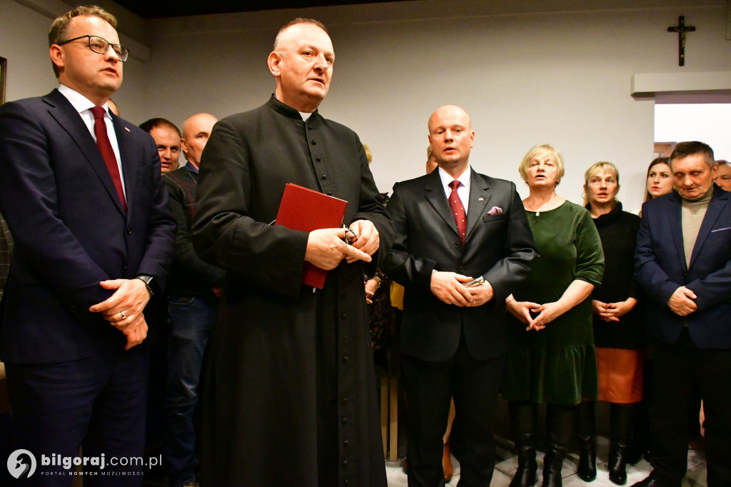 Poseł Marcin Romanowski otworzył biuro w Biłgoraju. Kto uczestniczył w uroczystości?
