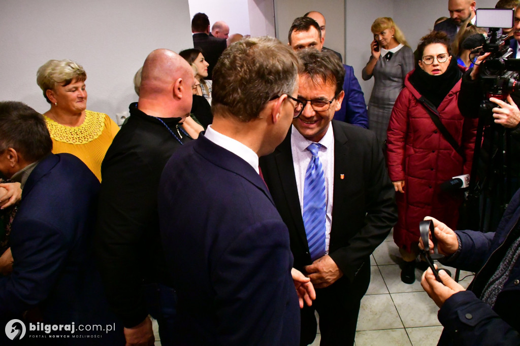 Poseł Marcin Romanowski otworzył biuro w Biłgoraju. Kto uczestniczył w uroczystości?