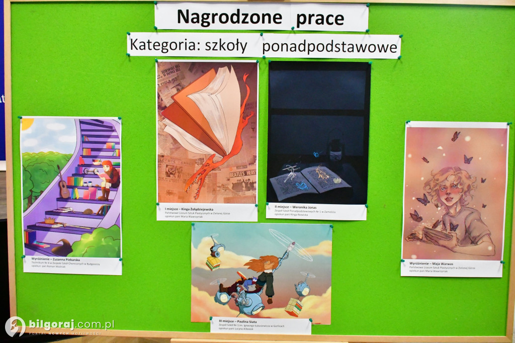 Czytanie książek wyrazili w PIXEL-Ach