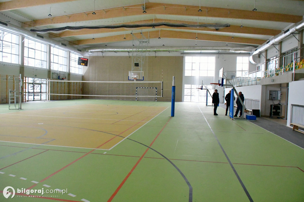 Odbiór techniczny hali sportowej przy 
