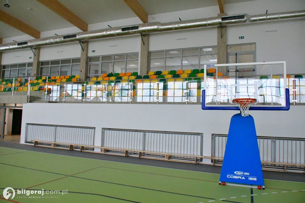 Odbiór techniczny hali sportowej przy 
