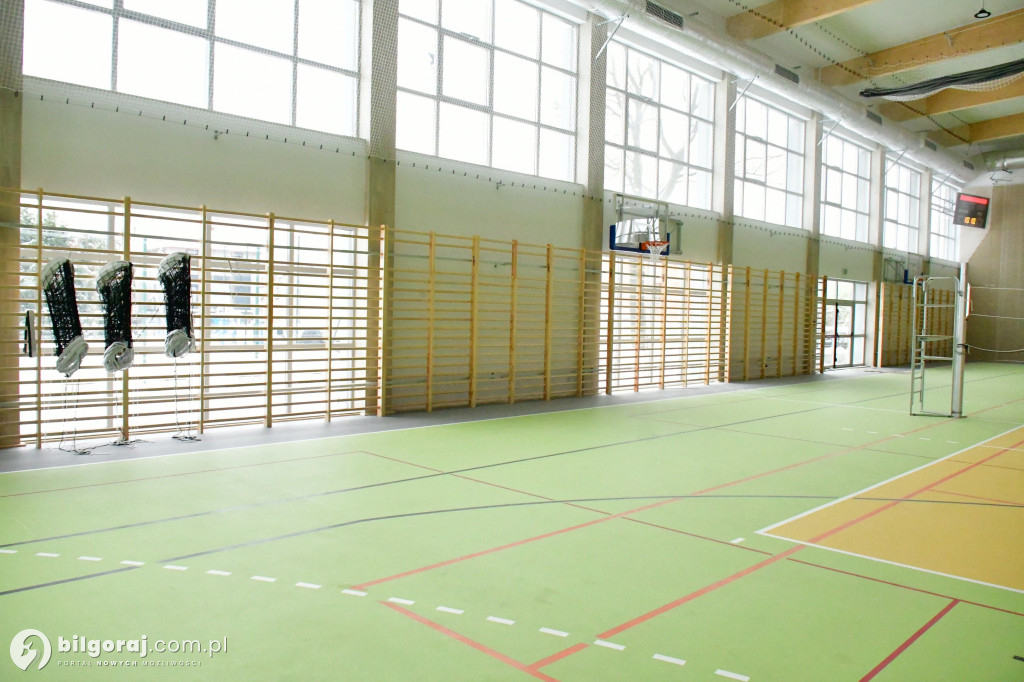 Odbiór techniczny hali sportowej przy 