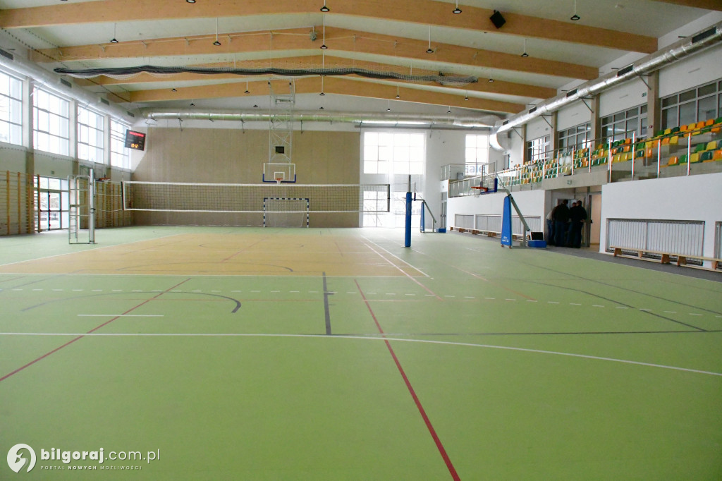 Odbiór techniczny hali sportowej przy 