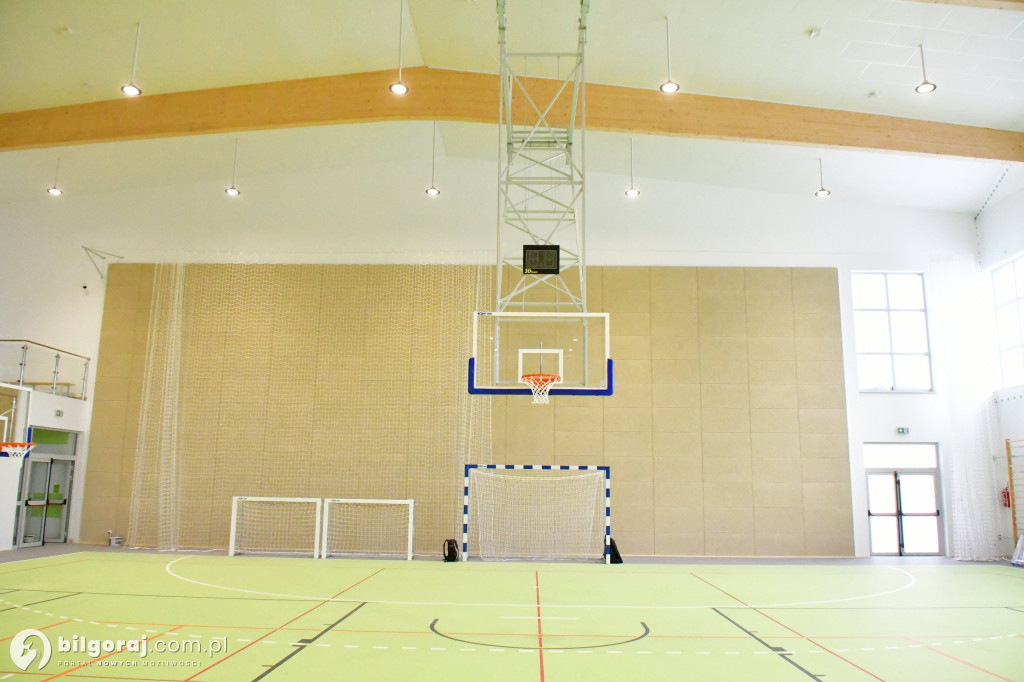 Odbiór techniczny hali sportowej przy 