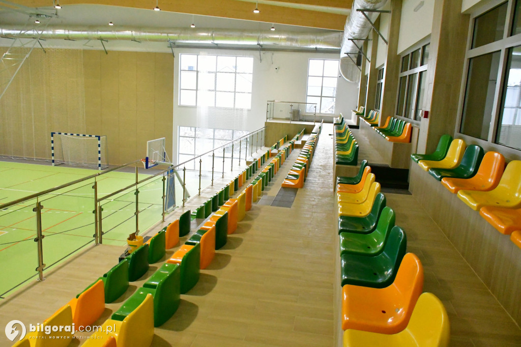 Odbiór techniczny hali sportowej przy 
