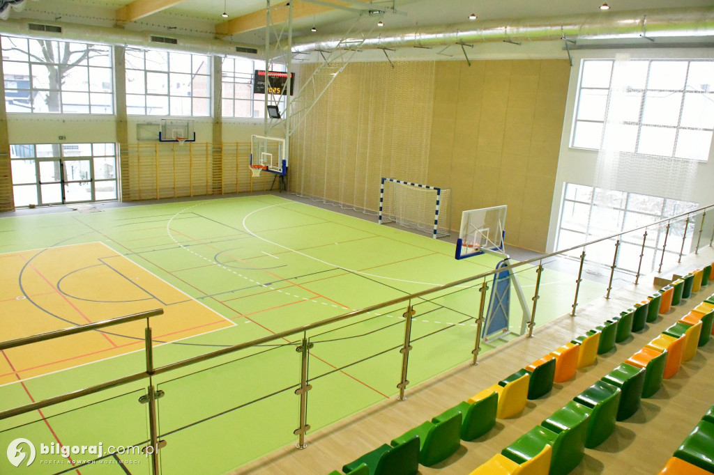Odbiór techniczny hali sportowej przy 