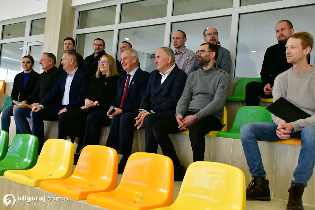 Odbiór techniczny hali sportowej przy 