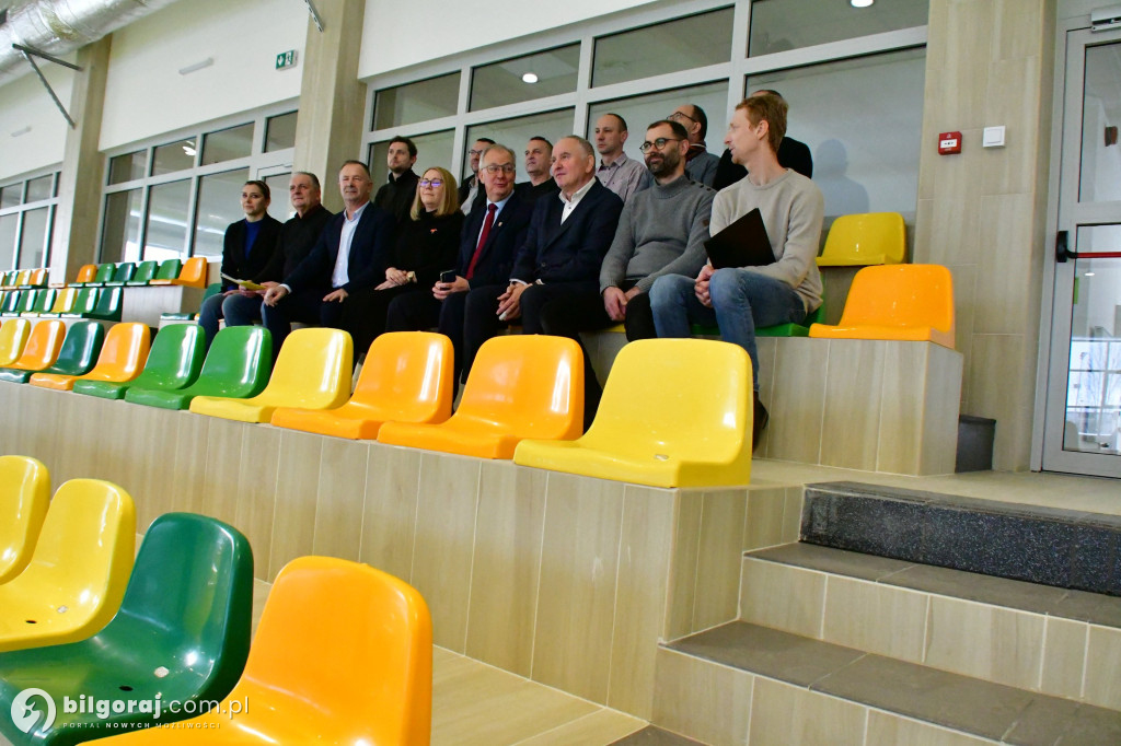 Odbiór techniczny hali sportowej przy 