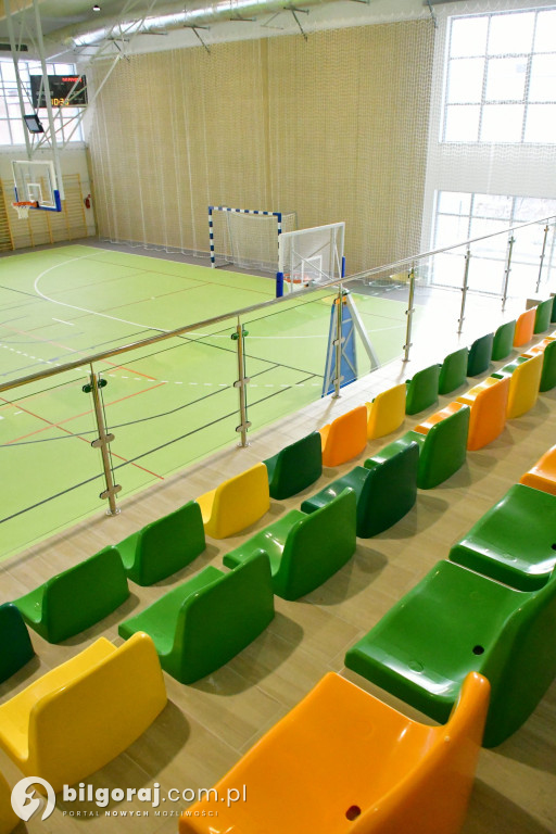 Odbiór techniczny hali sportowej przy 