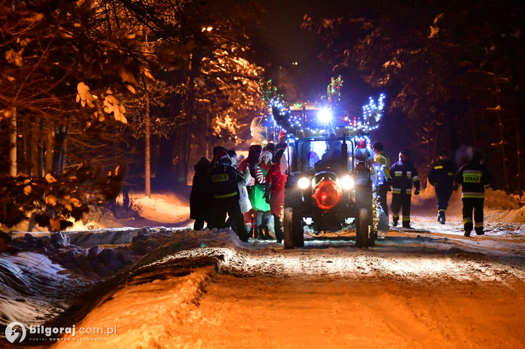 Mikołaj w Dereźni Majdańskiej i Solskiej. Moc radości wśród dzieci