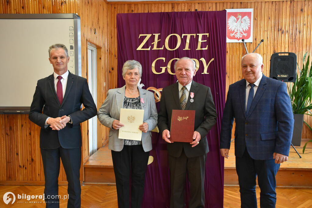 Jubileusz 50-lecia pożycia małżeńskiego. Złote Gidy w Potoku Górnym