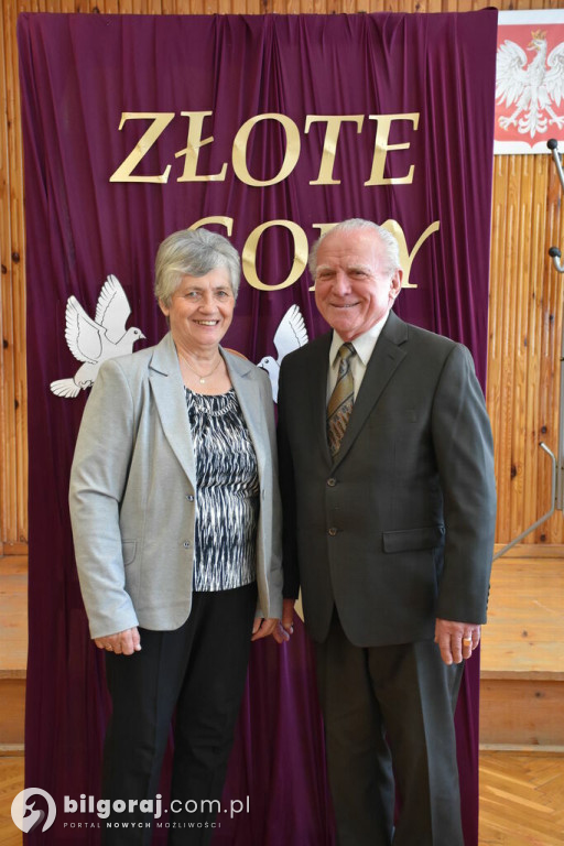 Jubileusz 50-lecia pożycia małżeńskiego. Złote Gidy w Potoku Górnym