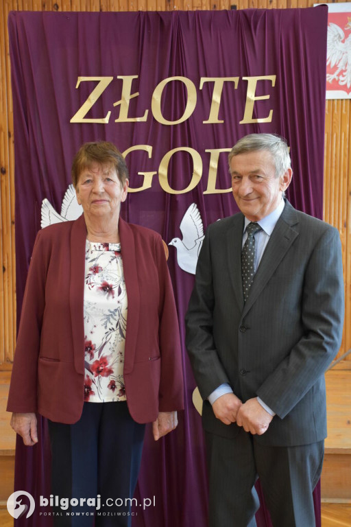 Jubileusz 50-lecia pożycia małżeńskiego. Złote Gidy w Potoku Górnym
