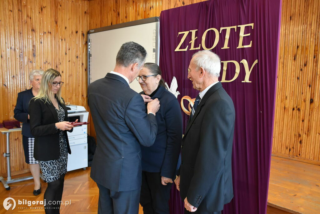 Jubileusz 50-lecia pożycia małżeńskiego. Złote Gidy w Potoku Górnym
