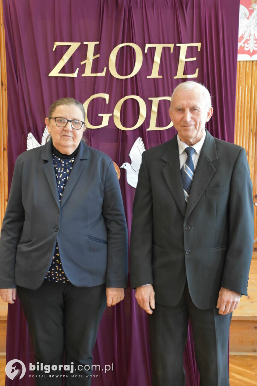 Jubileusz 50-lecia pożycia małżeńskiego. Złote Gidy w Potoku Górnym