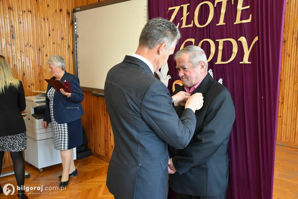 Jubileusz 50-lecia pożycia małżeńskiego. Złote Gidy w Potoku Górnym