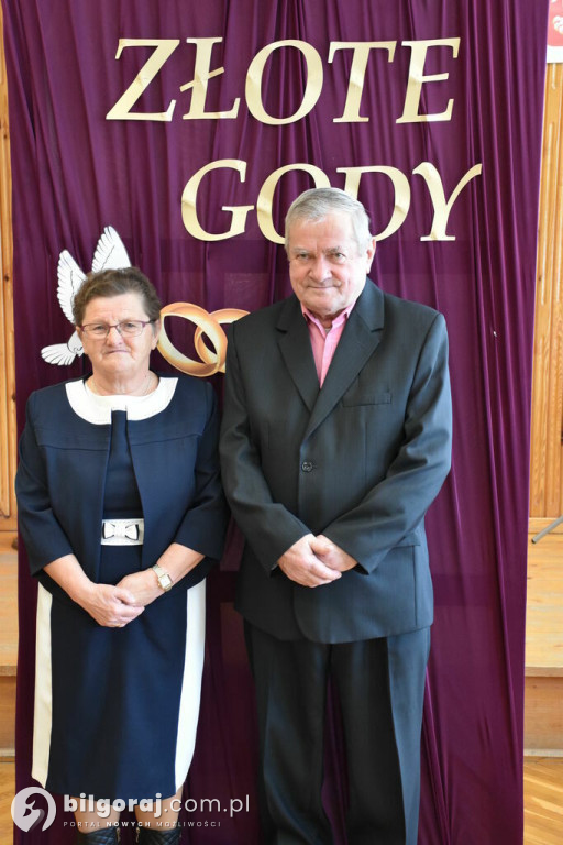 Jubileusz 50-lecia pożycia małżeńskiego. Złote Gidy w Potoku Górnym