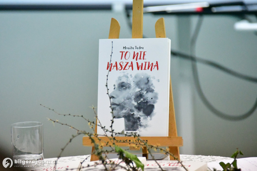 To nie nasza wina. Spotkanie autorskie w Bibliotece Pedagogicznej w Biłgoraju