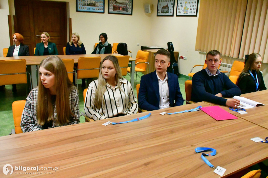 Spotkanie opłatkowe Młodzieżowej Rady Powiatu