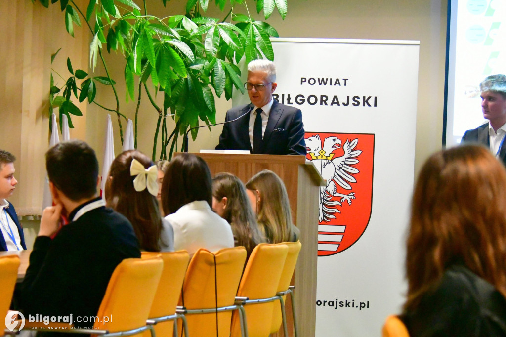 Spotkanie opłatkowe Młodzieżowej Rady Powiatu