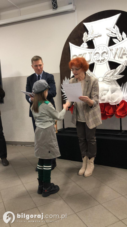 Harcerskie pieśni w ZSZiO w Biłgoraju