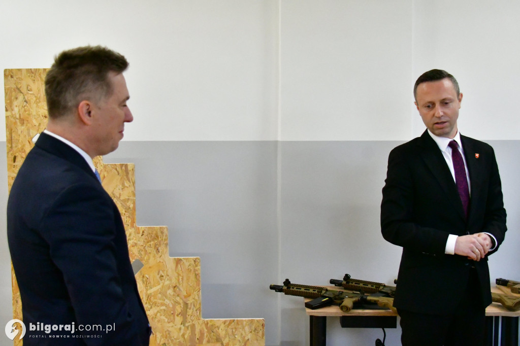 Już strzelają. Wirtualna strzelnica w Biłgoraju otwarta