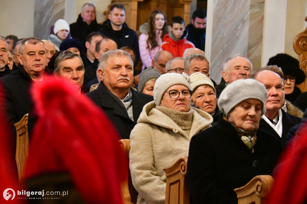 Tarnogród. Upamiętnienie górnika Krzysztofa Gizy
